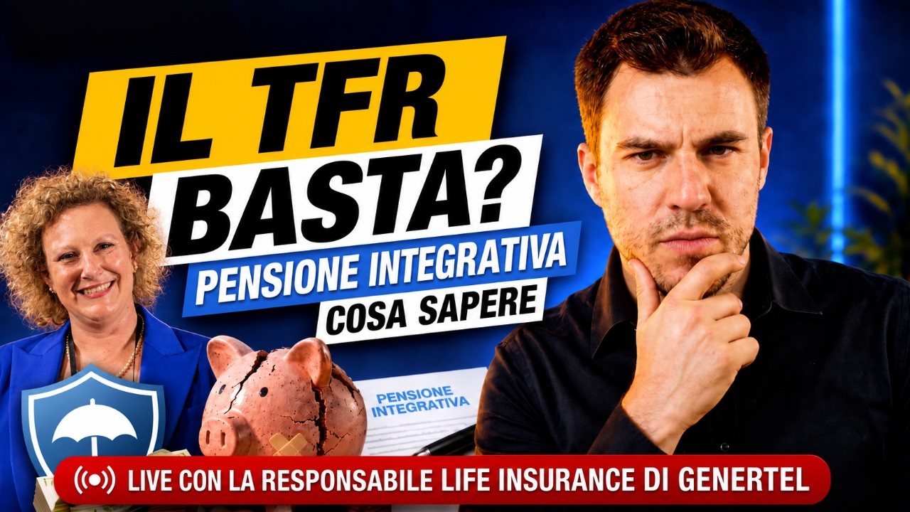 Ecco cosa GUARDARE per EVITARE errori sulla PENSIONE INTEGRATIVA - ne parliamo con Genertel