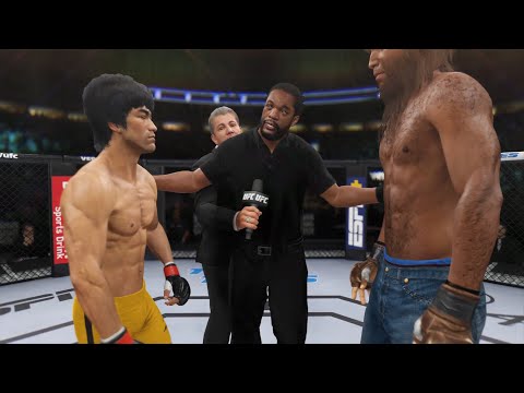 Bruce Lee vs. Ape Man - EA Sports UFC 4 - Dragon Fights 🔥🐲