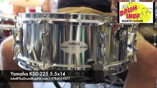 Video thumbnail for Yamaha KSD-225 5.5x14 - The Drum Shop North Shore by Nate Morrison Drums
