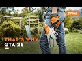 Řetězová pila Stihl GTA 26 set GA010116918