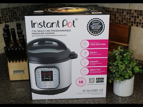 Instant Pot DUO 8 QT Pressure Cooker - IP-DUO80 8qt...