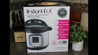 Instant Pot DUO 8 QT Schnellkochtopf – IP-DUO80 8qt 7-in-1 – Auspacken und Vorschau