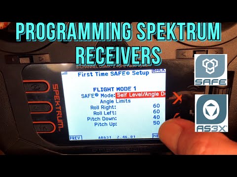 Programming Spektrum Receivers with S.A.F.E. and  AS3X #new #rcplane #setup #test