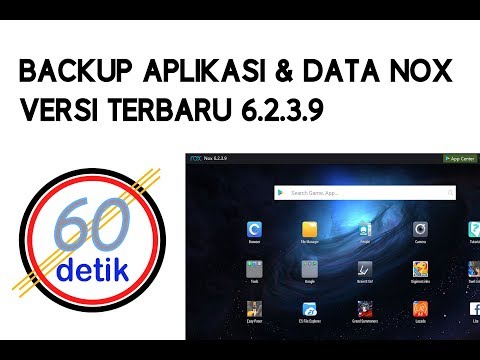 BACKUP APLIKASI SAAT UPDATE NOX VERSI TERBARU 6.2.3.9 - 15 OKTOBER 2018
