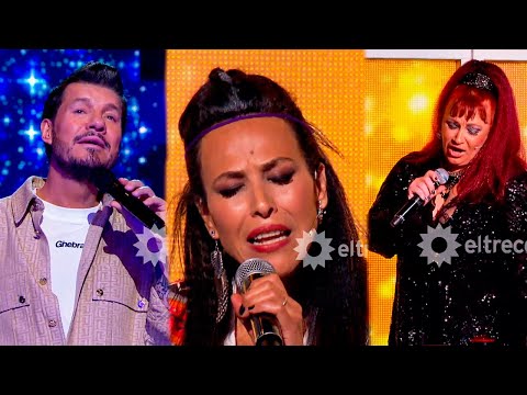 Roxana Carabajal cantó una copla junto a otras artistas del jurado de Canta Conmigo Ahora