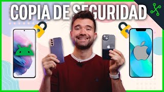 Cómo crear una COPIA DE SEGURIDAD en tu IPHONE O ANDROID 🔓