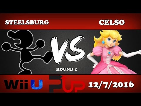 Steelsburg (Game & Watch) vs. Celso (Peach/Captain Falcon) - Wii U Winners Round 1 - SOS