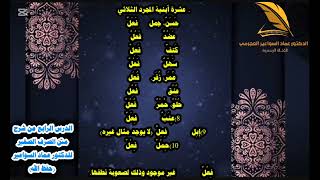 صورة شرح الصرف الصغير