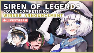 Download lagu WINNER ANNOUNCEMENT [Siren of Legends Cover Competition] with @AndiAdinataChannel & @KururugiKomuri mp3
