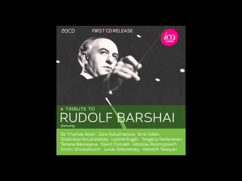 A Tribute To Rudolf Barshai - Bunin: Concerto for Viola and Orchestra
