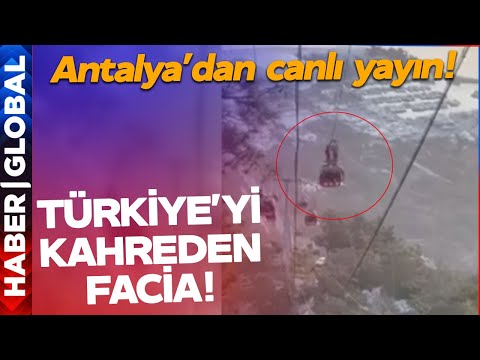 SON DAKİKA | Türkiye Teleferik Faciasını Konuşuyor! Antalya'dan Canlı Yayın