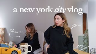 adding to my office & a few productive days in my life in nyc ☕️✨ *chatty vlog*