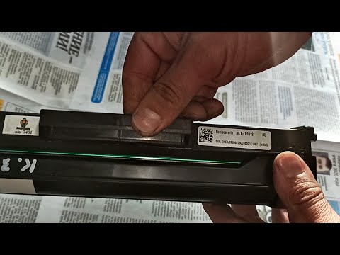 Заправка, полная разборка картриджа Samsung MLT-D101S от принтера Samsung ML-2160