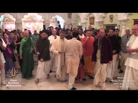 Melbourne 40th Anniversary Gurupuja - Jaya Sila Prabhu
