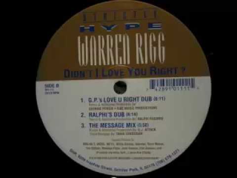 Warren Rigg - Didn't I Love You Right? (Ralphie's Dub)