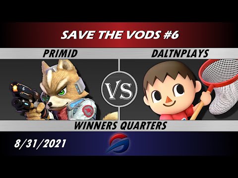 STV #6 - Iluz | Primid (Fox) vs DaltnPlays (Villager) Winners Quarters - Smash Ultimate