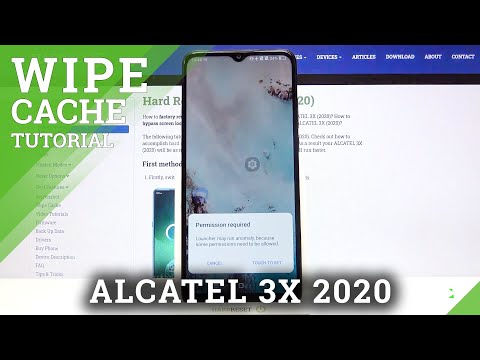 How to Wipe Cache in ALCATEL 3X (2020) – Erase Cache Partition