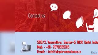 Take ICU Setup Air Ambulance Service in Varanasi and Bhopal by Sky
