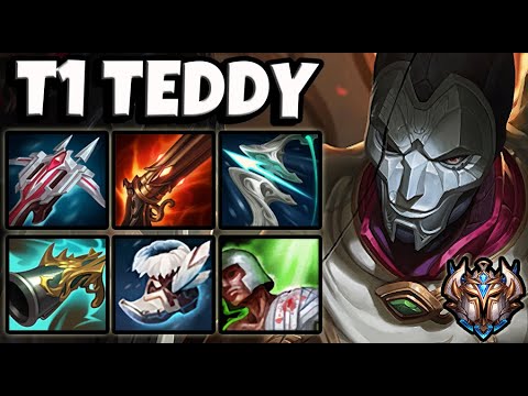T1 Teddy JHIN ADC vs EZREAL - Korea Challenger Patch 11.13 ✅