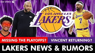 WHAT?! Gabe Vincent RETURNING For NBA Playoffs + Should Lakers Be Worried About The Houston Rockets?