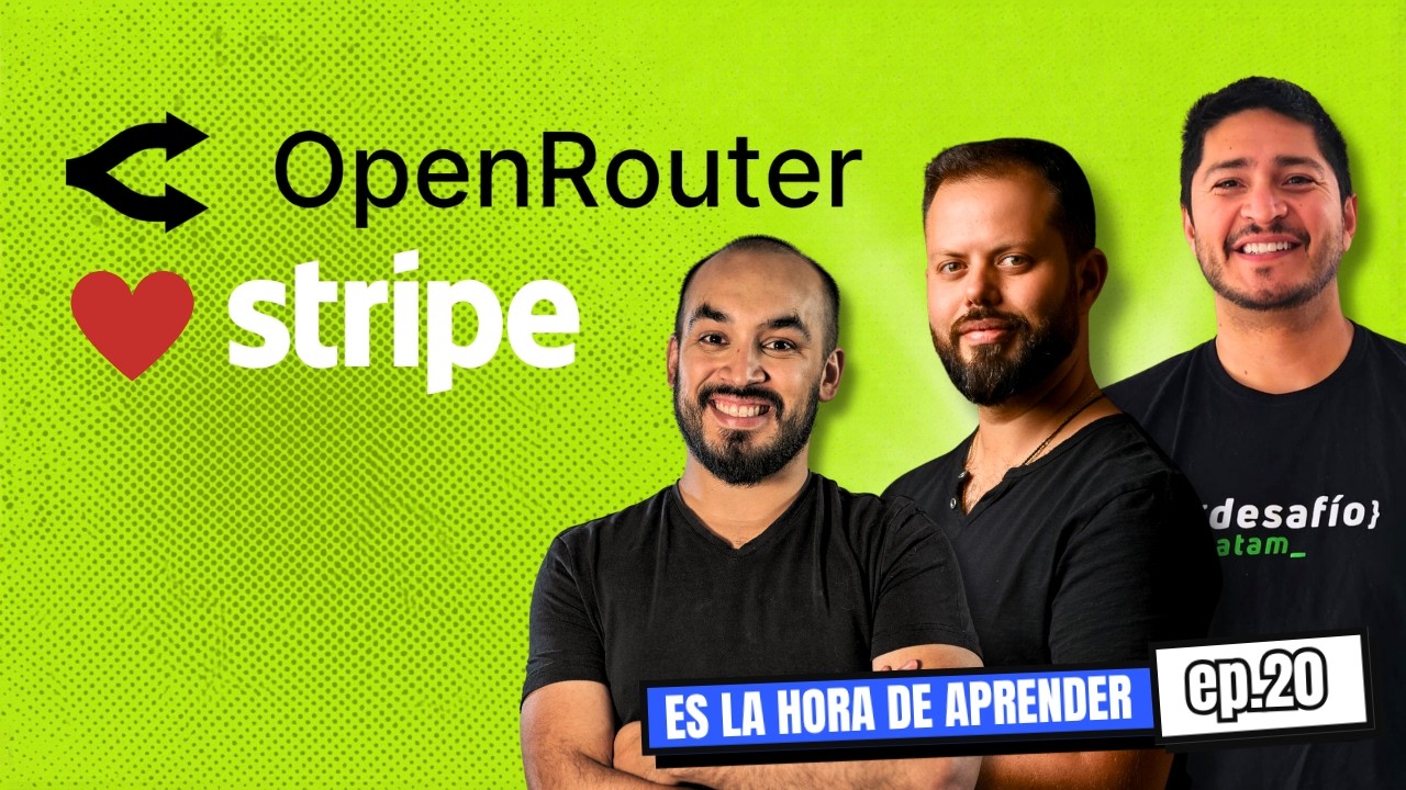 Thumbnail del episodio: Stripe compra OpenRouter y el modelo más barato gana