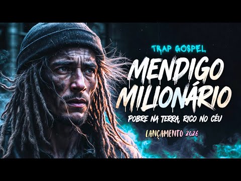 MENDIGO MILIONÁRIO | POBRE NA TERRA - RICO NO CÉU (Trap Gospel 2026)