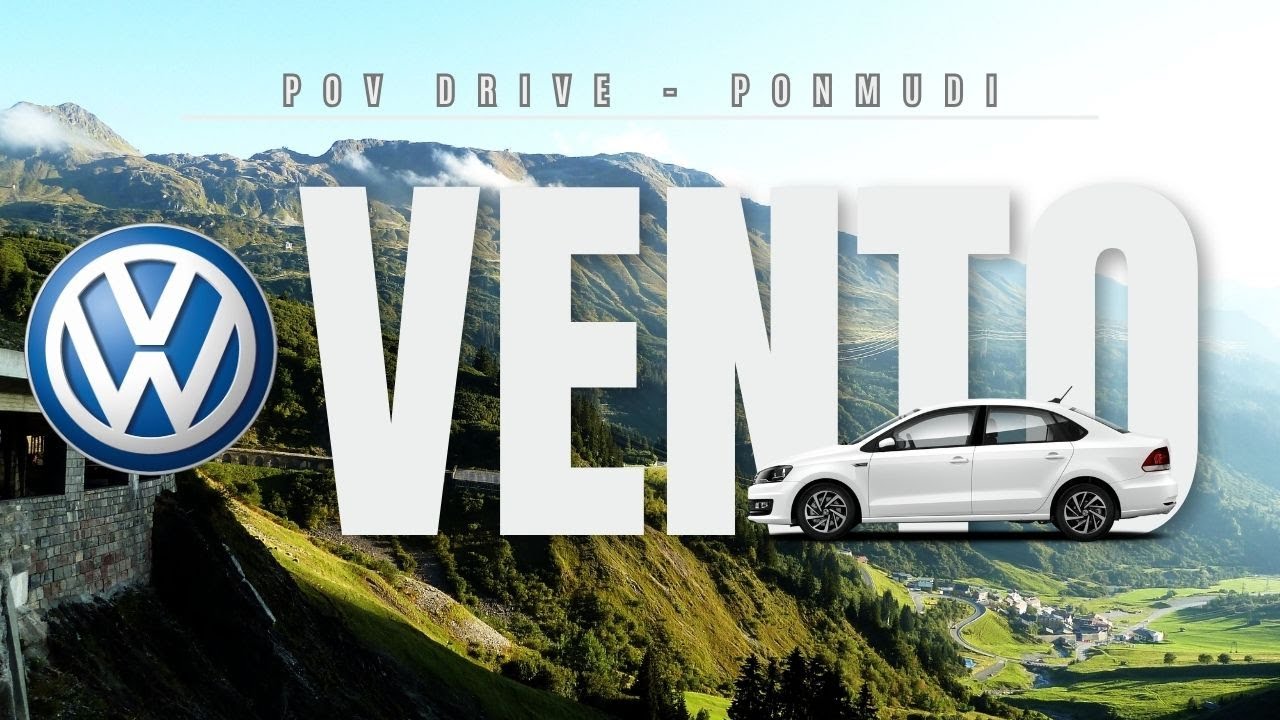 POV Drive to Ponmudi in Volkswagen Vento | Scenic Western Ghats Adventure 🚗🌄