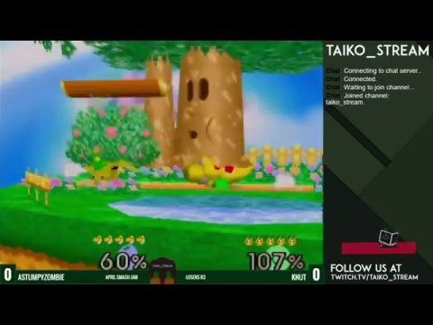 April Smash Jam - 64 Singles - AStumpyZombie vs KNut