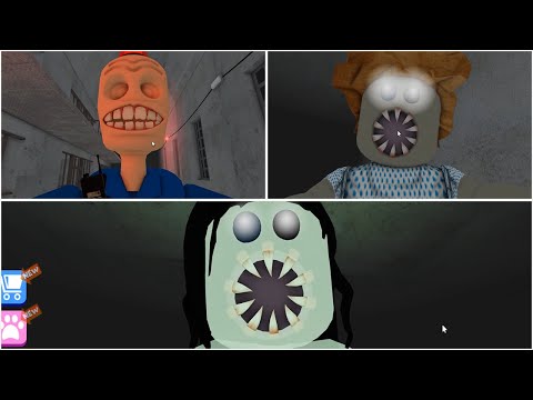 Escape Siren Cop's Prison! NEW UPDATE SCARY OBBY ALL JUMPSCARES