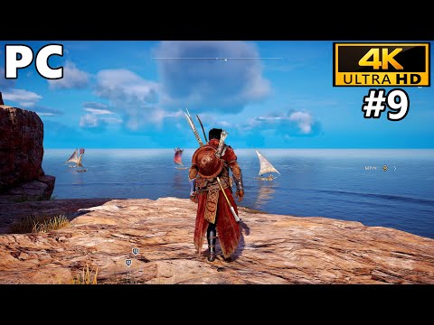 Assassin's Creed Origins Gameplay Walkthrough Part 9 – No Commentary (4K 60FPS PC)
