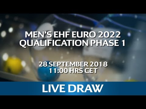 Qualification Phase 1 Draw | Men's EHF EURO 2022