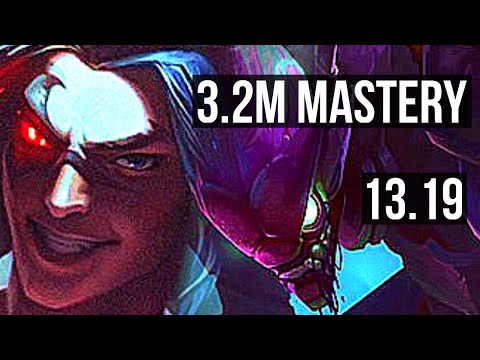 KAYN vs KHA (JNG) | 3.2M mastery, 2200+ games, 8 solo kills, Godlike, 20/5/7 | BR Master | 13.19