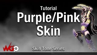 How to Paint Purple/Pink Skin