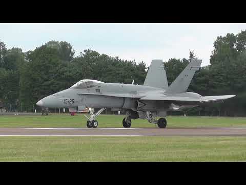 F-18 Hornet Afterburner Take off RAF FAIRFORD