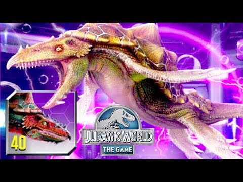NEW DAKODERMA AQUATIC HYBRID MAX LEVEL 40!!! (JURASSIC WORLD)