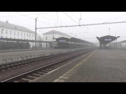 ČD 362.164 - Odjezd vlaku R 834 - Bohumín, 18.1.2014