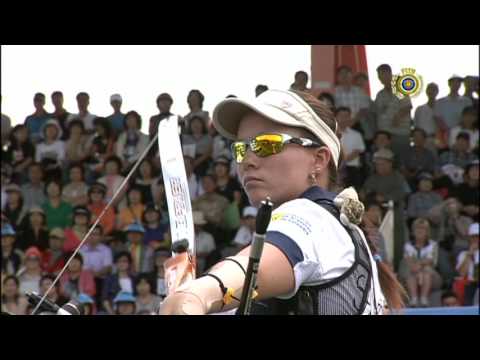 Joo Hyun Jung v Natalia Sanchez – recurve women semifinal | Ulsan 2009 World Archery Championships