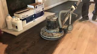 Hardwood Floor Staining