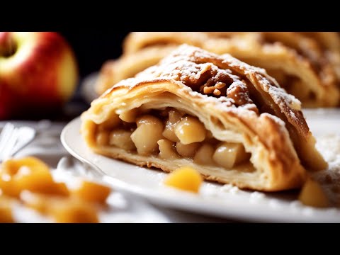 AUTHENTIC German Apple Strudel Recipe (HOW to Make Apfelstrudel)