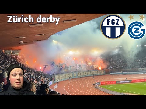 THE ZÜRICH DERBY!!! - FC Zürich vs Grasshopper Club Zürich 🇨🇭