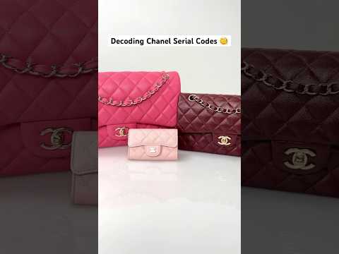 Decoding Chanel Serial Codes
