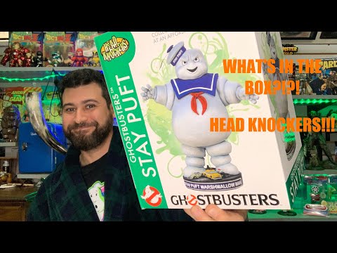 Head Knockers Ghostbusters Stay Puft Marshmallow Man Bobble!!!
