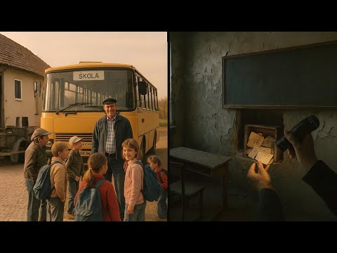 Řidič školního autobusu zmizel s dětmi 1987 — po letech byla za tabulí nalezena krabice s vzkazy…