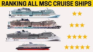 Every MSC Cruise Ship RANKED from Worst to BEST (2025 Edition!)