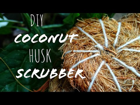 Coconut Fiber Scrubber