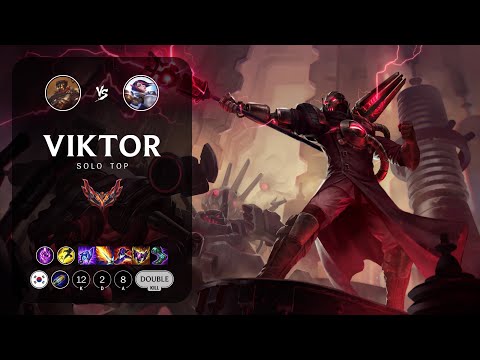 Viktor Top vs Fiora - KR Grandmaster Patch 13.15