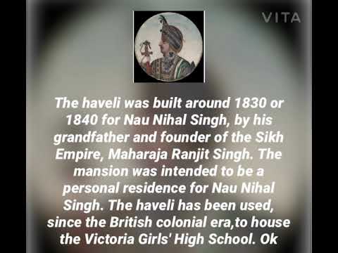 Haveli(Mansion) of  Maharaja Nau Nehal  at Lahore