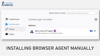 Installing Browser Agent manually
