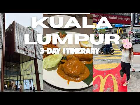3 Days in Kuala Lumpur 2025 | Malaysian Food, Street Market & Hidden Gems | KL Travel Vlog
