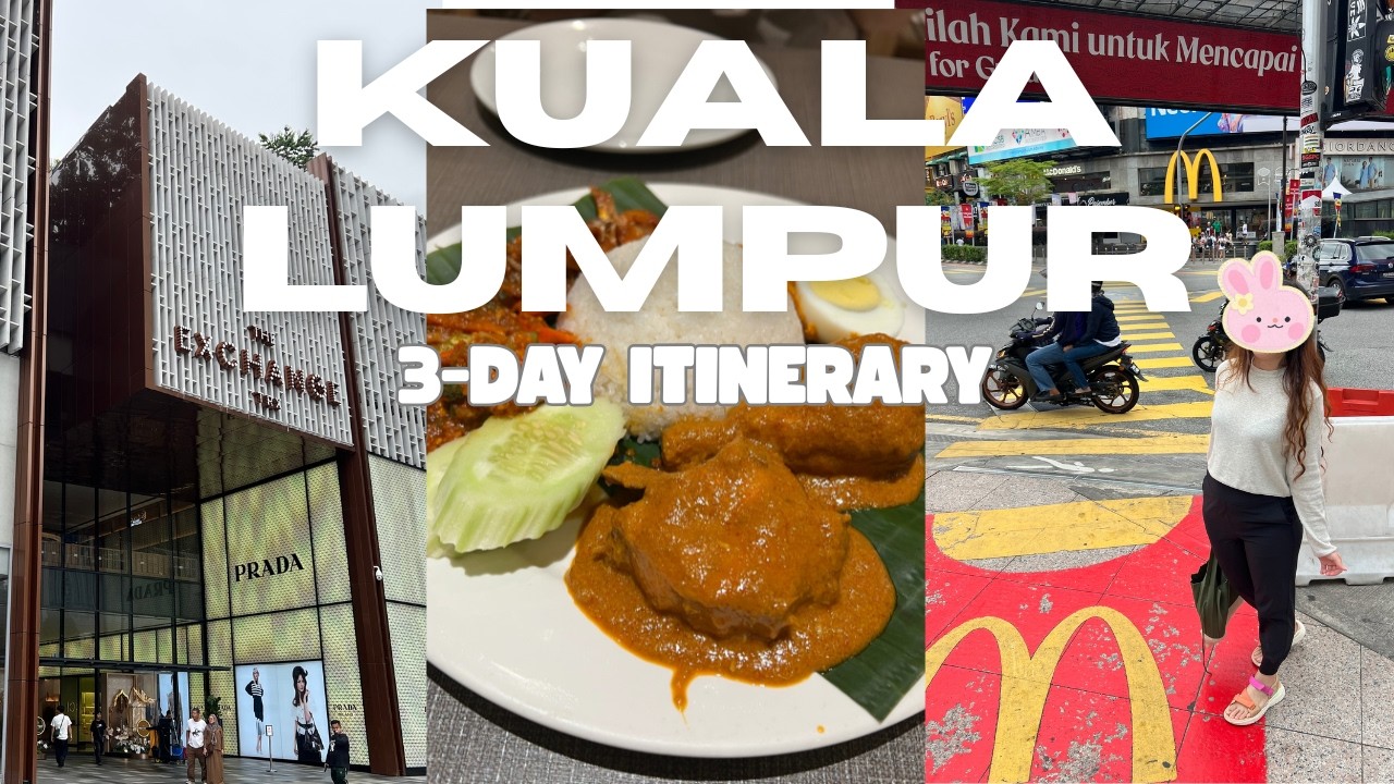 3 Days in Kuala Lumpur | Malaysian Food, Street Market & Hidden Gems | KL Travel Vlog